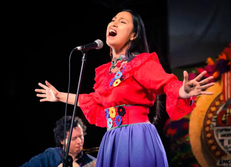 Niyireth Alarcón es hoy una de las grandes voces colombianas del bambuco. Ganadora de todos los premios de música andina colombiana. FOTO Cortesía