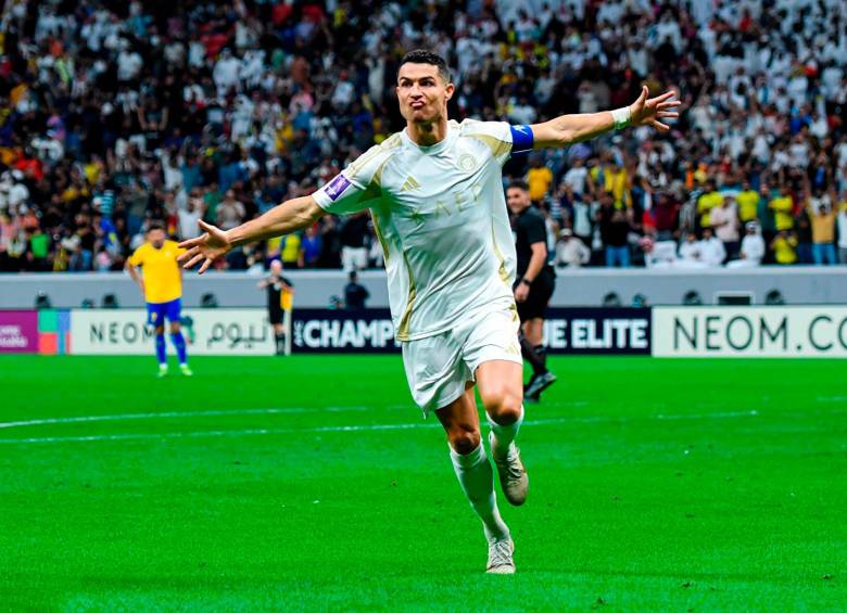 CR7 ya cuenta con cuatro goles en la actual Liga de Campeones asiática. FOTO: GETTY