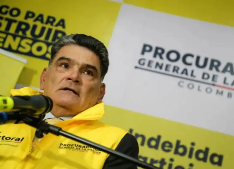 Procurador, Gregorio Eljach. Foto: Procuraduría
