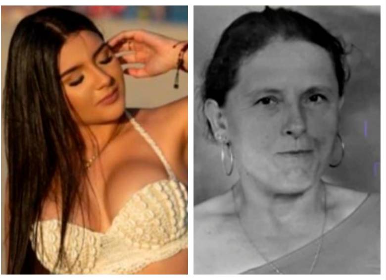 Izquierda: Mariana Rueda Álvarez, de 25 años, fue baleada en el barrio Villa Hermosa, de Medellín, en 22 de enero. Derecha: A Rosalba Giraldo Gómez, de 63 años, la asesinaron el 30 de enero en El Santuario.