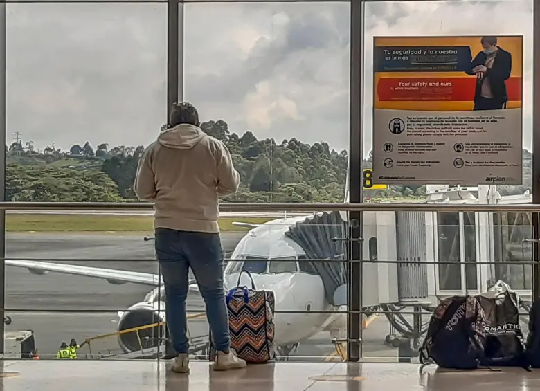 En Colombia han tenido mejor comportamiento los vuelos internacionales este año. FOTO JUAN ANTONIO SÁNCHEZ