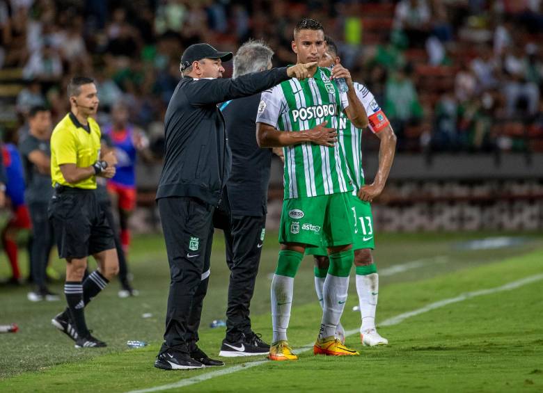 Juan José Arias debutó el 10 de julio de 2022 bajó la orientación del técnico Hernán Darío Herrera. FOTO Juan Antonio Sánchez