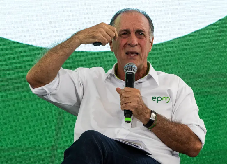 El gerente de Empresas Públicas de Medellín, EPM, John Alberto Maya Salazar. Foto: Julio César Herrera Echeverri