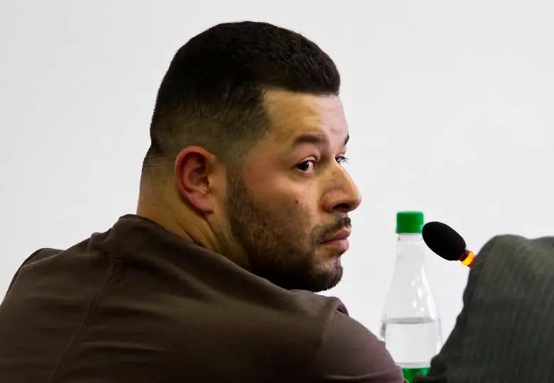 Alias Adiel fue integrante del bloque paramilitar Cacique Nutibara y presunto jefe de la banda San Pablo. FOTO ESTEBAN VANEGAS