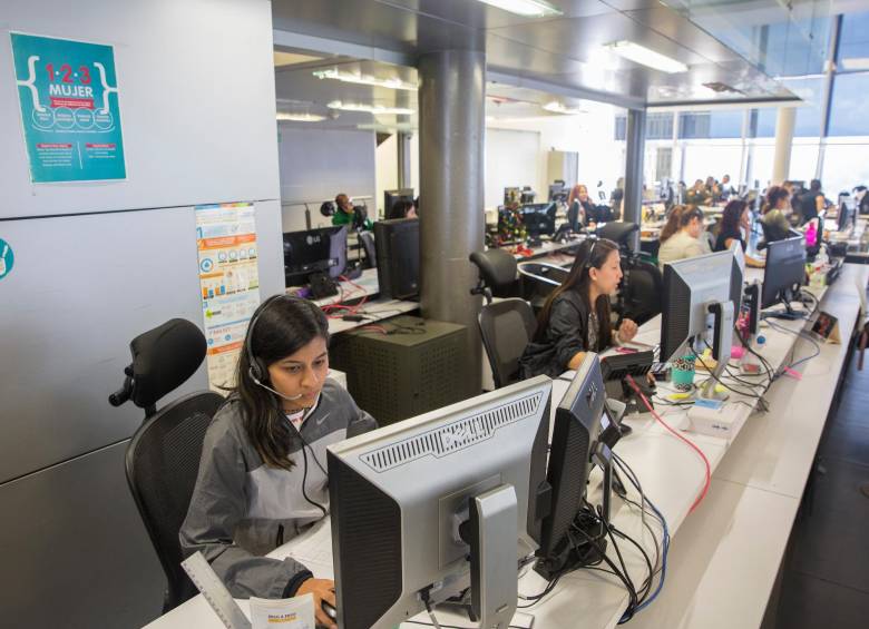 La línea 123 del municipio de Medellín coordina a los organismos de socorro y seguridad para la atención de emergencias. FOTO: Archivo El Colombiano