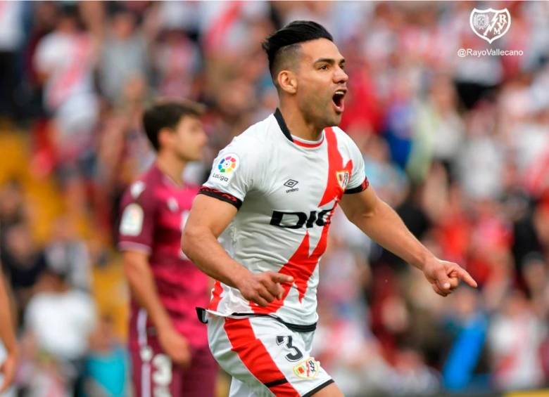 Falcao García le dio al Rayo Vallecano el segundo triunfo de pretemporada. FOTO: @RayoVallecano