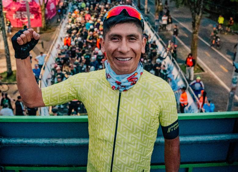 Nairo Quintana, quien se ha dedicado a compartir con la gente por medio de sus grandes fondos de ciclismo, espera retornar a la máxima categoría del pedal mundial. FOTO Cortesía Gran Fondo Nairo