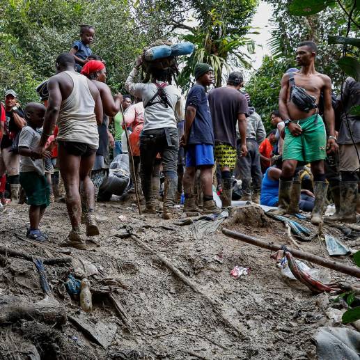 Miles de migrantes podrían quedar en el limbo si las autoridades panameñas cierran la frontera. FOTO: MANUEL SALDARRIAGA