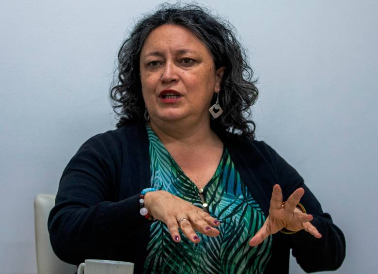 Angélica Lozano es senadora de Alianza Verde. FOTO julio herrera