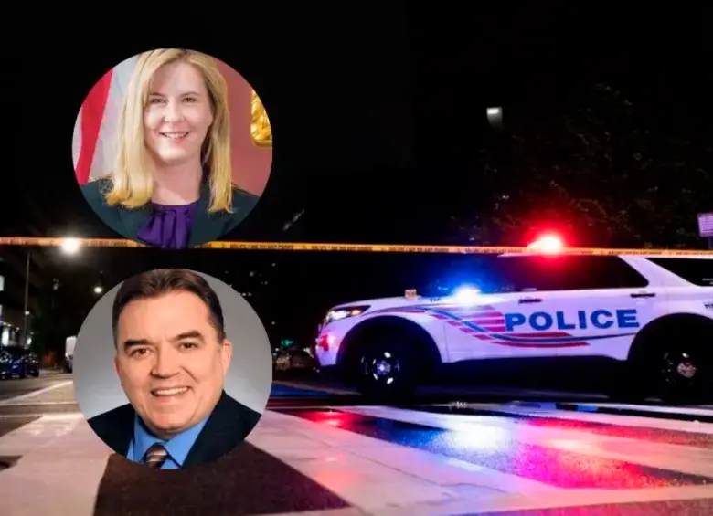 Melissa Hortman y John Hoffman, dos políticos demócratas que fueron atacados el 14 de junio en sus casas, en Mineápolis. FOTOS: Xinhua y tomadas de redes sociales 