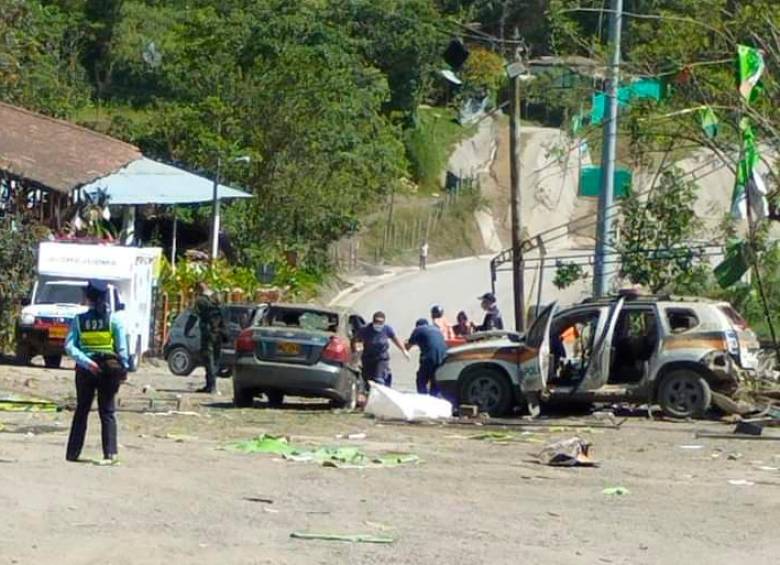 En total, 16 policías han sido asesinados este año en Antioquia. FOTO: LA CHIVA DE URABÁ