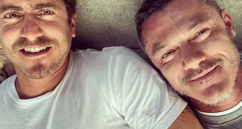 Rafael Olarra y Luke Evans vía Instagram.