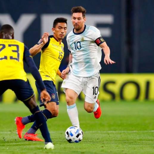 Argentina se ha enfrentado a Ecuador en 38 encuentros con 22 victorias para la Albiceleste, 5 derrotas y 11 empates. FOTO: Getty