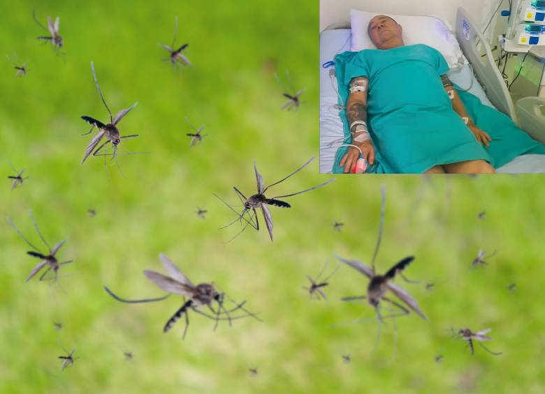 Óscar López, uno de los enfermos por dengue en La Estrella permaneció cinco días en Cuidados Intensivos. FOTO GETTY Y CORTESÍA