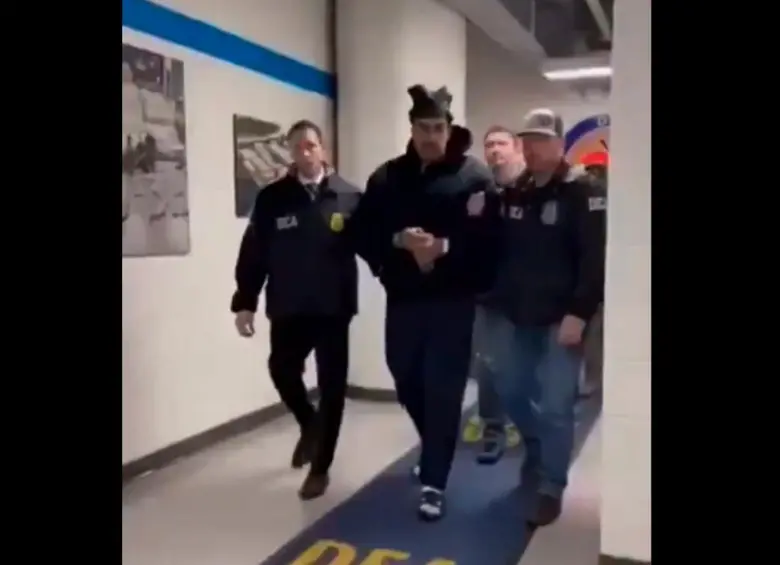 Maduro en territorio estadounidense.