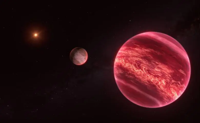 Ilustración artística del Sistema CD 35. FOTO Agencia Sinc/M. Kornmesser, ESO