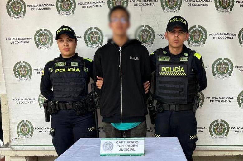 El detenido quedó a disposición de la justicia, la cual lo envió a una cárcel. FOTO: Cortesía