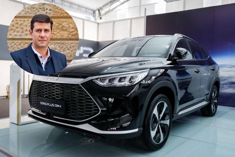 Juan Felipe Velásquez, gerente comercial de BYD en Colombia. FOTO: Cortesía y Colprensa.