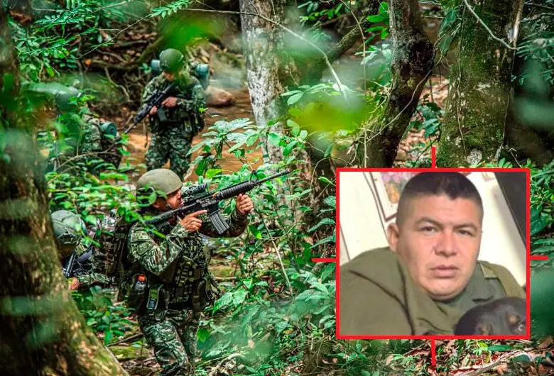 La muerte de Wilmar Pazu Rivera (“Cholinga”) se produjo en un combate en Páez, Cauca. FOTOS: CORTESÍA FF.MM.