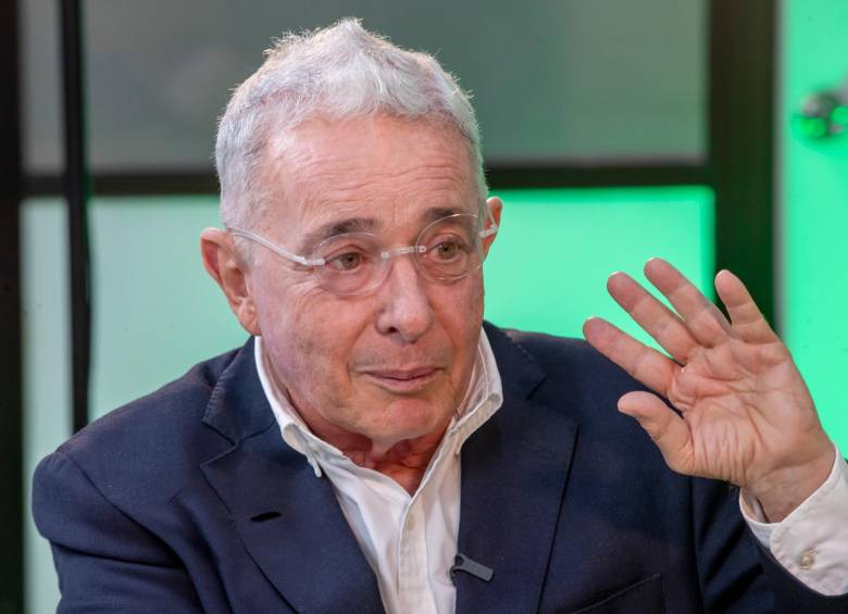 El expresidente Álvaro Uribe Vélez aspira al Congreso por el partido Centro Democrático. FOTO: JUAN ANTONIO SÁNCHEZ.