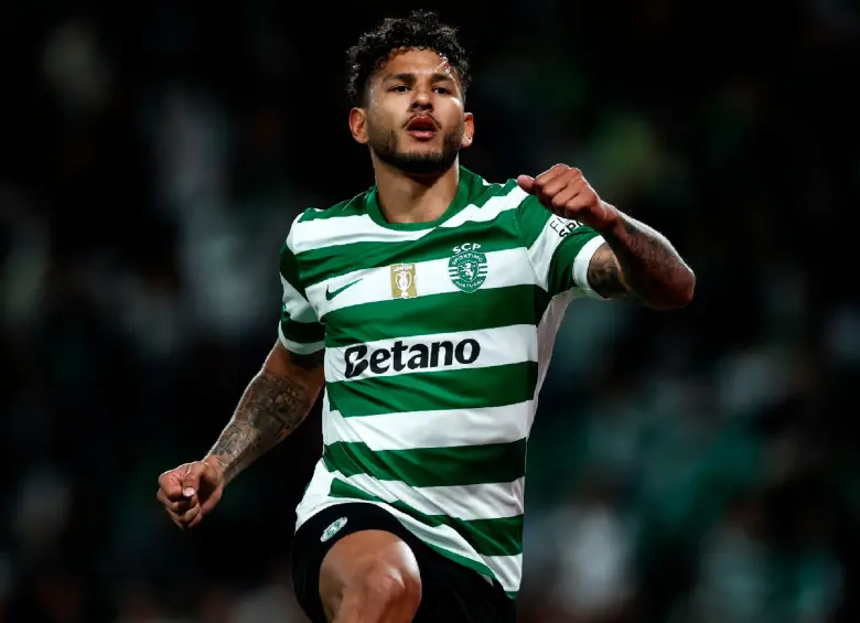 Luis Javier Suárez, figura del Sporting de Lisboa. FOTO X-SPORTING