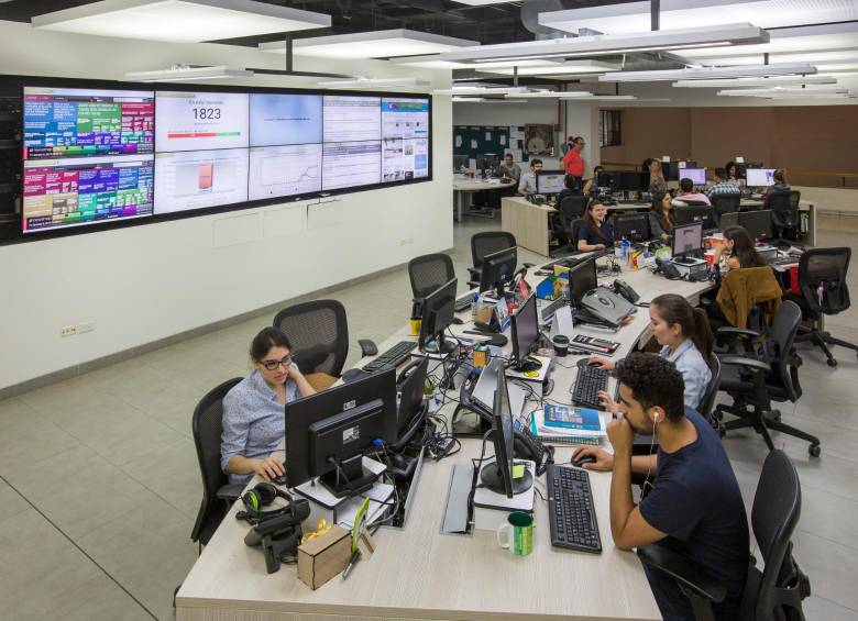 La encuesta reveló que el 71% de los periodistas en Colombia son hombres. FOTO ARCHIVO EL COLOMBIANO 