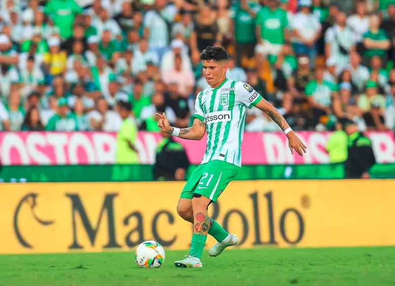 Jorman Campuzano, ficha clave de Nacional en el actual proceso. FOTO CAMILO SUÁREZ