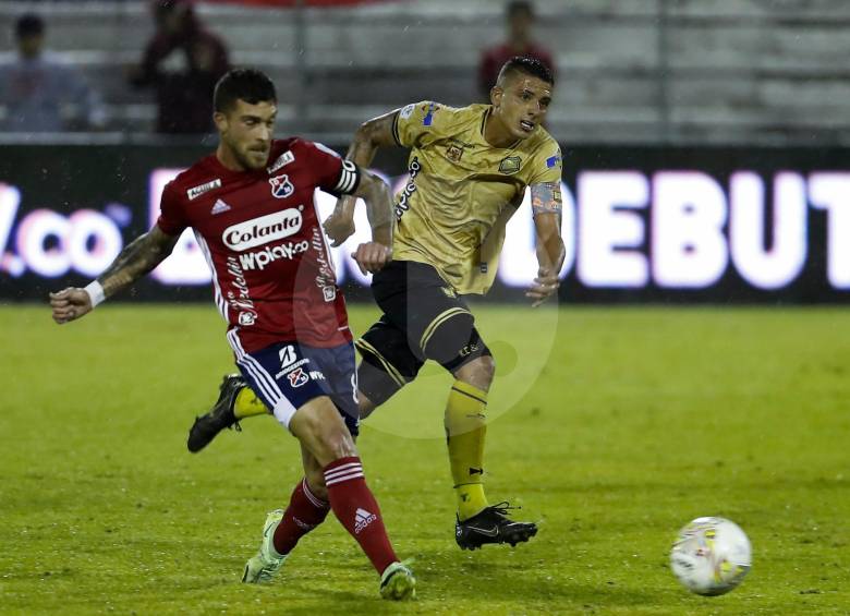 Independiente Medellín y Águilas Doradas ya tienen horario y fecha para el arranque de los cuadrangulares semifinales de la Liga Betplay. FOTO: MANUEL SALDARRIAGA 