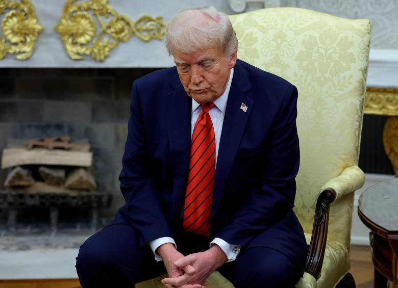 Donald Trump enfrenta señales de alerta dentro del Partido Republicano de cara a las elecciones de medio término en Estados Unidos. FOTO: GETTY 