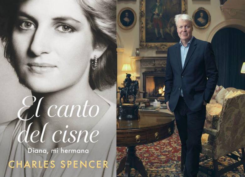 LIbro de la Charles Spencer hermano de Diana de Gales. Foto: Redes sociales