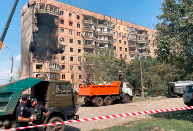 Nuevo Ataque Ruso A Un Edificio En Ucrania Dejó Cuatro Muertos Y 43 Heridos