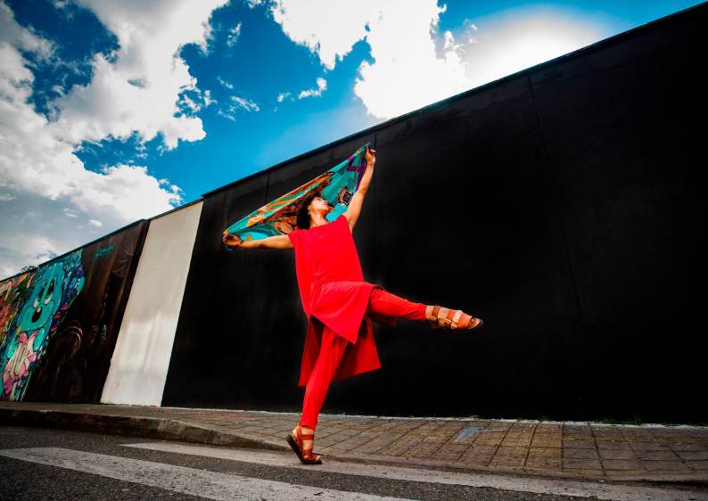 David Rodríguez, bailarín. Foto: Camilo Suárez