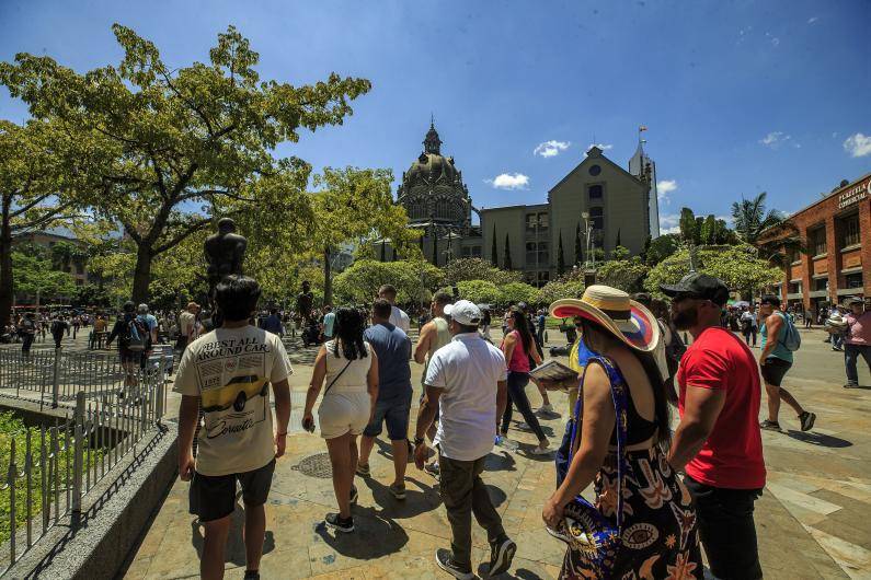 En 2024, Colombia rompió su récord de turismo con casi siete millones de visitantes, lo que representó un aumento del 8,5% con respecto a los 6,2 millones que recibió en 2023. FOTO <b>Camilo Suárez.</b>