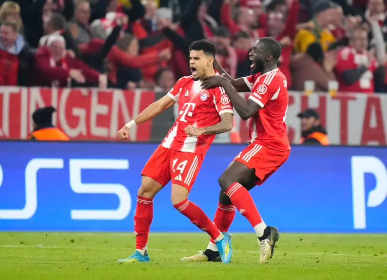 Luis Díaz, una de las figuras del Bayern. Suma 24 goles esta temporada. FOTO: GETTY