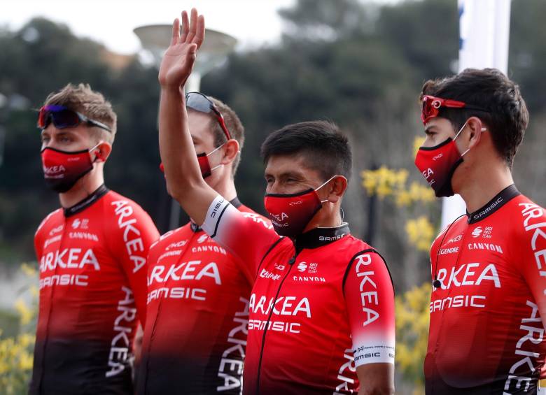 Nairo Quintana tuvo un buen comienzo de temporada con los títulos en el Tour de La Provence y el Tour de los Alpes Marítimos. FOTO: EFE