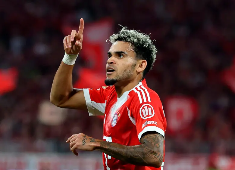 Luis Díaz tiene contrato con el Bayern Múnich hasta mediados de 2029. FOTO: GETTY