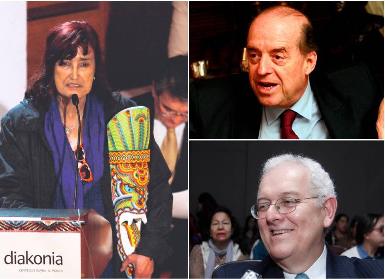 Patricia Ariza, Álvaro Leyva y José Antonio Ocampo son los experimentados ministros designados por Gustavo Petro para su gobierno. FOTO Colprensa