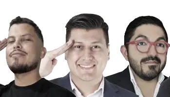 De izquierda a derecha: Santiago Giraldo, Alejandro Bermeo, Oswaldo Ortiz, Vincent Ramos y Miguel Zárate. FOTO Redes sociales 