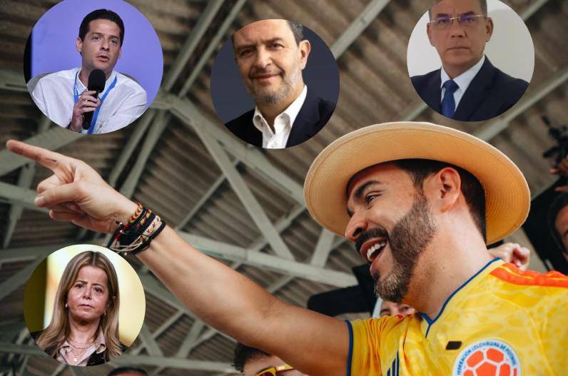 Son cuatro los funcionarios del gabinete del próximo gobierno los que, hasta ahora, vienen dem la Costa. FOTO: Colprensa y redes sociales