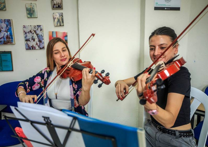 Estudio del artista: Escuela de Tango de Medellín