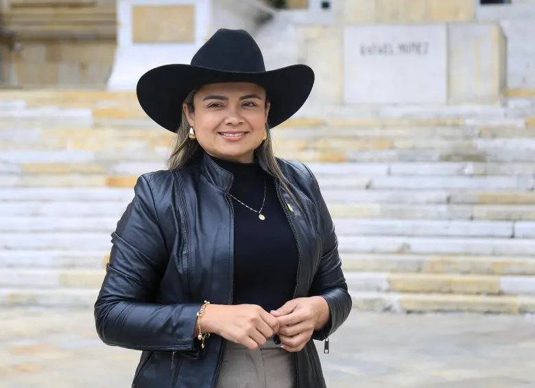 Lina Garrido., nueva directora de la ANT. Foto: Colprensa-Catalina Olaya