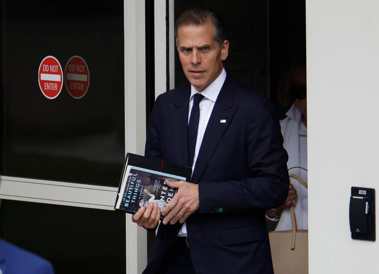 Hunter Biden, hijo del presidente de EE. UU., Joe Biden. FOTO: GETTY