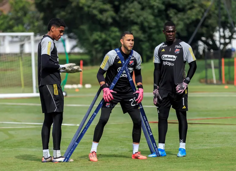 El arquero tolimense Éder Chaux ha sido el titular del Medellín desde que se lesionó el uruguayo Washington Aguerrre a finales de julio. FOTO: Camilo Suárez