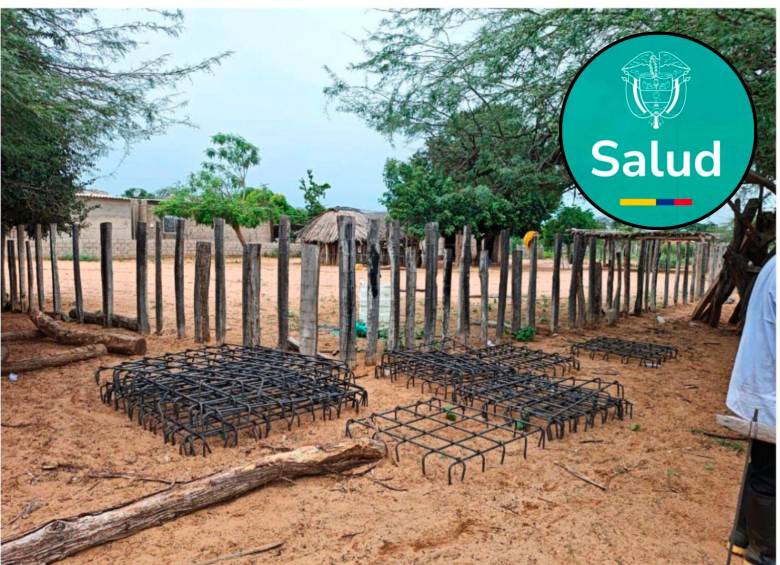 Varias de las obras de los centros de atención en La Guajira están en retraso y hasta abandonados. FOTO SUMINISTRADA