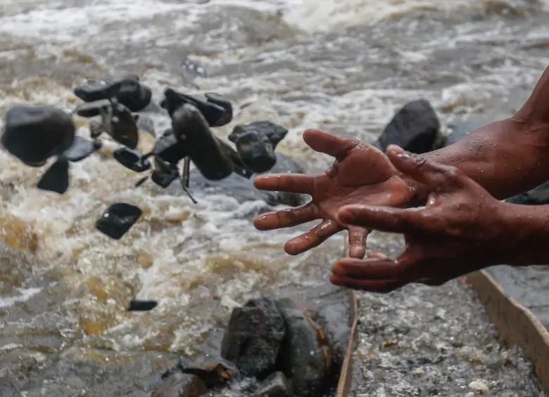 Imagen de referencia de actividad minera. FOTO: MANUEL SALDARRIAGA