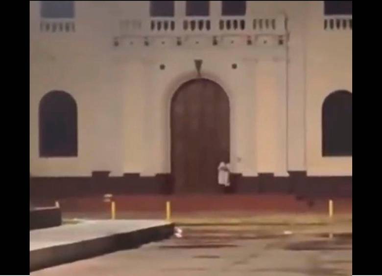 Imagen del video compartido en redes sociales sobre el hecho “paranormal” en Venezuela. FOTO CAPTURA DE VIDEO