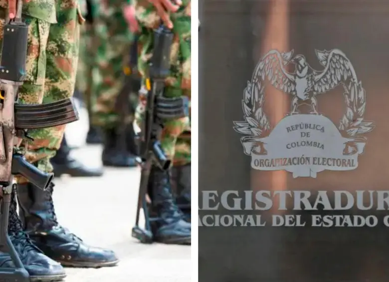 Las Fuerzas Militares y la Registraduría obtuvieron más imagen favorable que desfavorable en la encuesta Invamer. FOTO ARCHIVO Y COLPRENSA