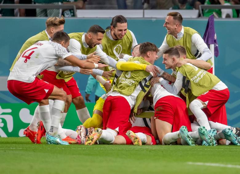 El resultado final del encuentro fue Polonia 2-0 sobre Arabia. FOTO Juan Antonio Sánchez