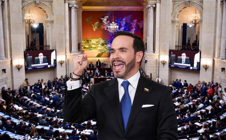 Diferentes propuestas del Ejecutivo se disputan las mayorías para ser aprobadas por el Congreso de la República. FOTO Presidencia - MONTAJE El Colombiano