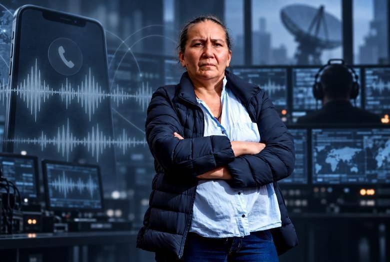 Marelbys Meza, la niñera de Laura Sarabia, sometida a polígrafo y “chuzadas”. FOTO: Cortesía e Ilustración El Colombiano